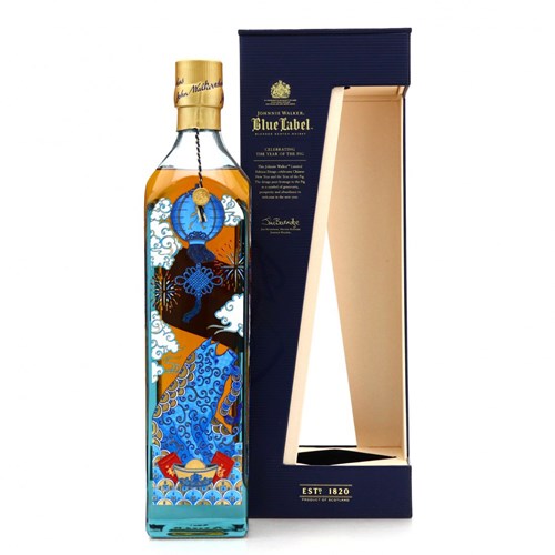 Johnnie Walker Blue Label Year of the Pig Whisky 70cl - Next Day Delivery